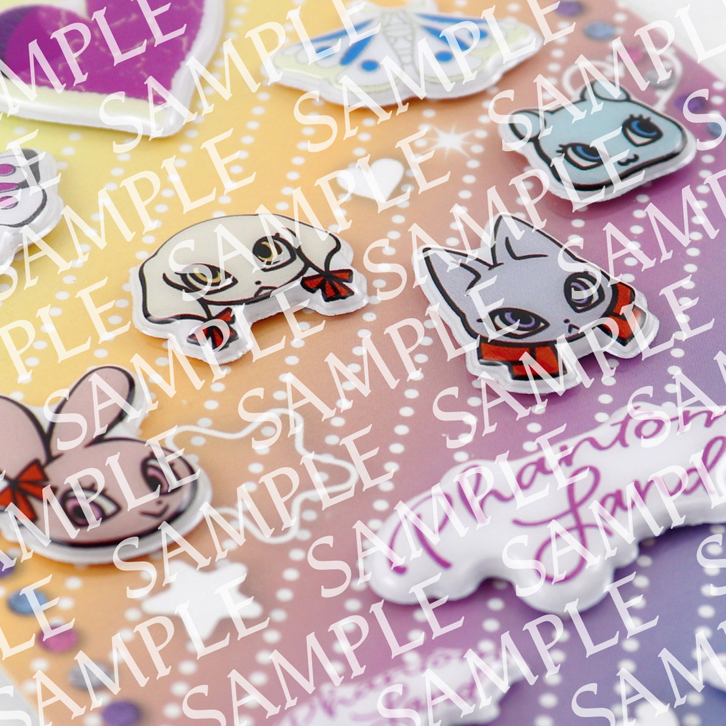 【ふぁんとむ♥らんど】ぷくぷくシール 【グッズ】