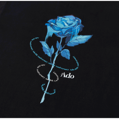 二次販売>ブルーローズTシャツ 【グッズ】 – Ado Official Music Shop 二次販売>ブルーローズTシャツ 【グッズ】 – Ado Official Music Shop